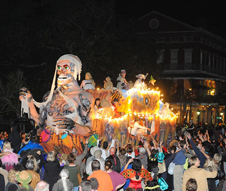 Cabalgata de Halloween en Luisiana