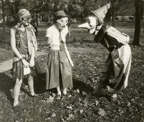 Disfraces de halloween en el año 1929