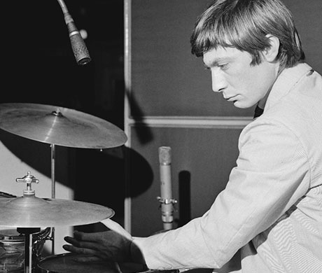 Charlie Watts de The Rolling Stones en 1962