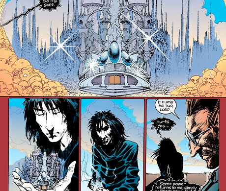 El reino de Morfeo en The Sandman