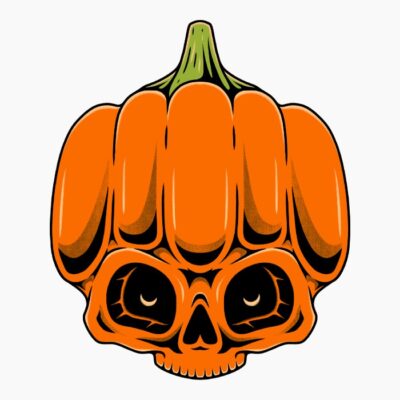 Pumpkin Skull