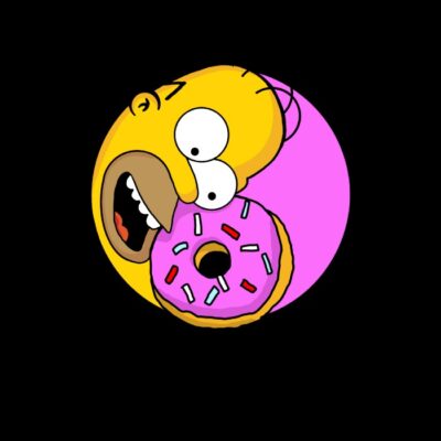 Donut Yin Yang