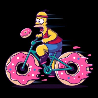 Donut biking