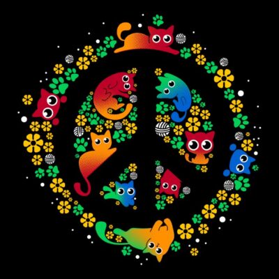 Peace & cats