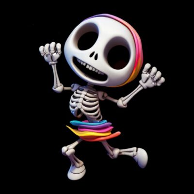 ESQUELETO BAILANDO 1