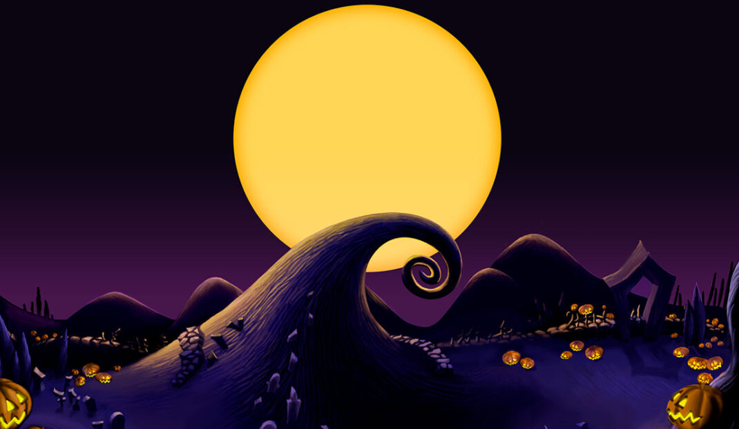 Banner de pesadilla antes de navidad