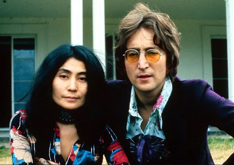 John Lennon y Yoko Ono