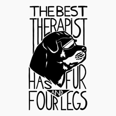 Therapist dog