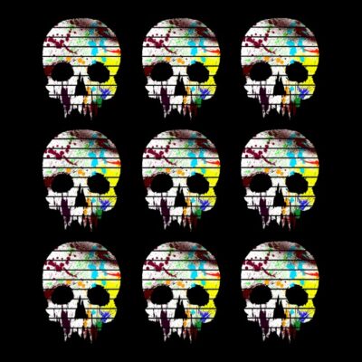 Colourful Skull 3