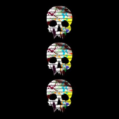 Colourful Skull 2