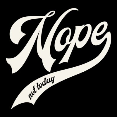 Nope not today baseball tiendas