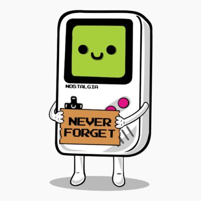 Never forget game boy tiendas
