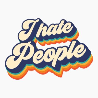 I hate people retro tiendas