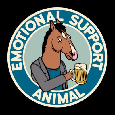 EMOTIONAL SUPPORT animal bojack horseman tiendas