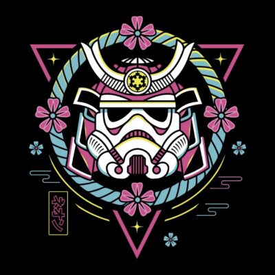 Space Soldier Samurai Vaporwave