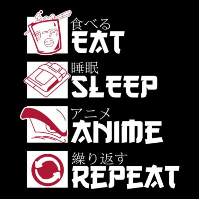 Eat, Sleep, Anime, Repeat
