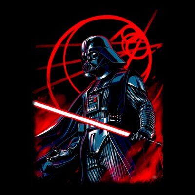 Evil Space Wizard Black and Red