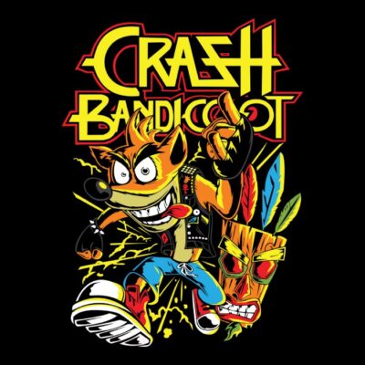 Crash Rocker Bandicoot