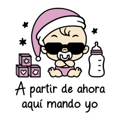 A partir de ahora aquí mando yo (color). Niña.