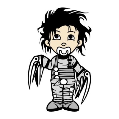 Eduardo manos tijeras bebé (color).