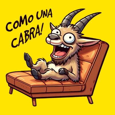 Como una cabra!