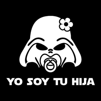 Yo soy tu hija. Fondo oscuro.