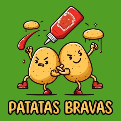 Patatas bravas.