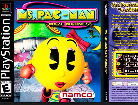 Ms. Pac-Man Maze Madness