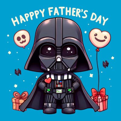 Happy fathe'rs day - Darth Vader.