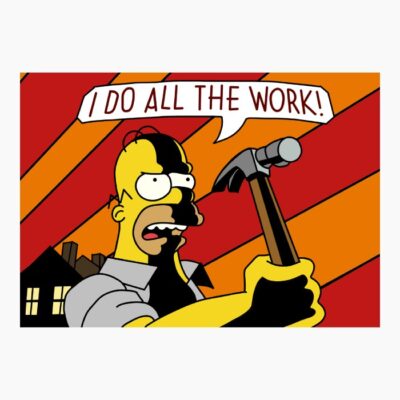 I do all the work entero