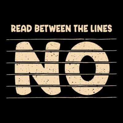 Read between the lines