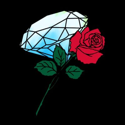 Diamond and rose