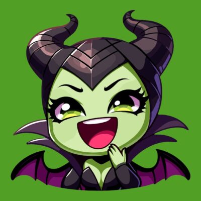 Chibi Cartoon Villain