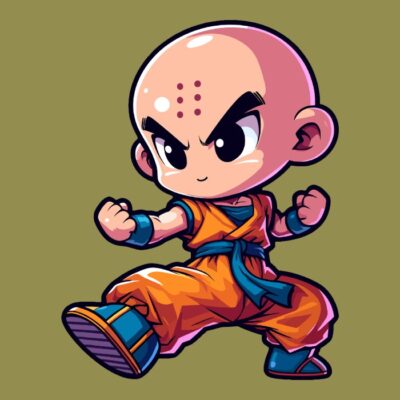 Chibi Bald Warrior