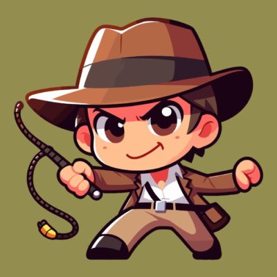 Chibi Indian Jones