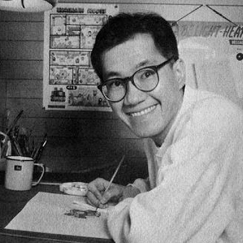 Akira toriyama dibujando