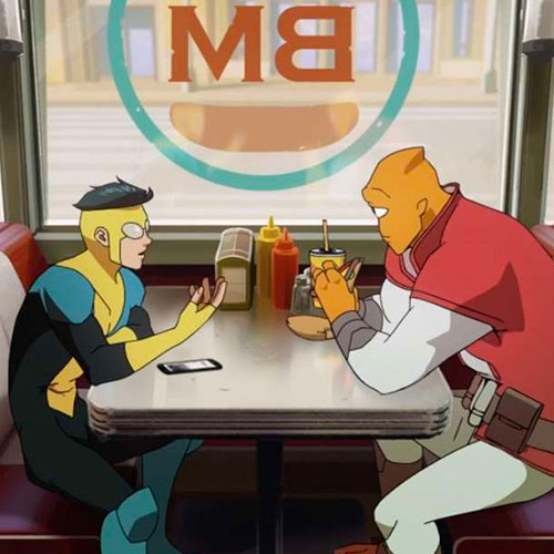 Invencible y allen el alien