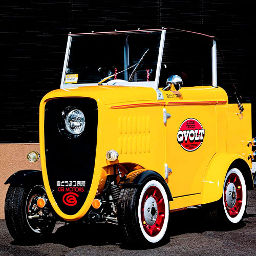 Qvolt el coche eléctrico que diseño akira toriyama