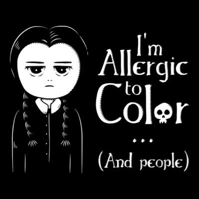 Allergique aux couleurs