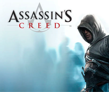 Imagen de la portada del juego Assassin's Creed.