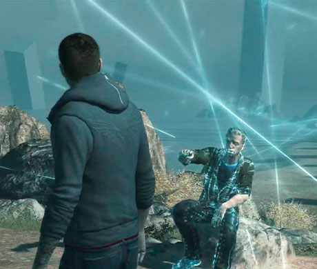 Imagen de Desmond Miles en una secuencia del Animus en el juego Assassin's Creed: Revelations.