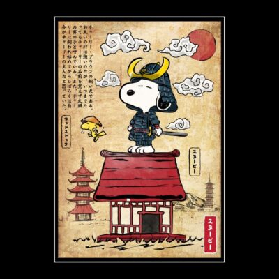 Beagle Samurai in Japan