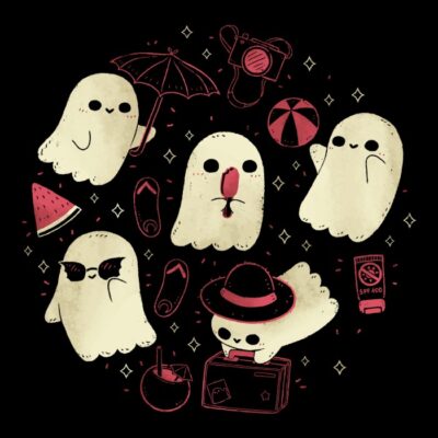 Creepy Kawaii Summer Ghosts