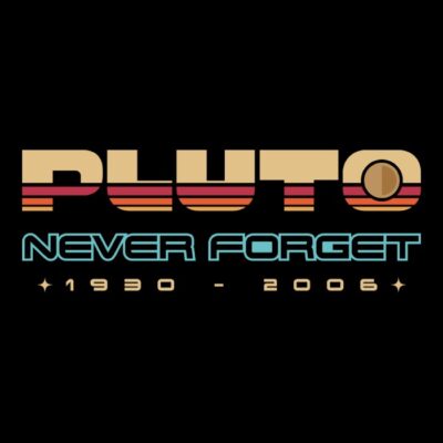 Pluto never forget superfan