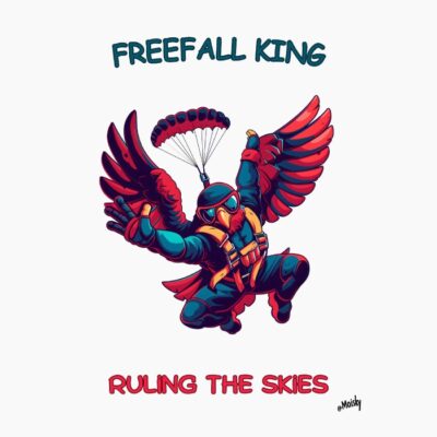 Halcón paracaidista.