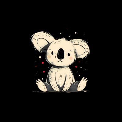koala naive y minimalista
