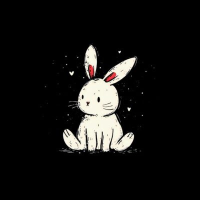 Conejo naive y minimalista