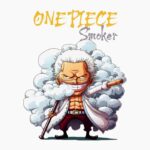 Marine humo chibi, cartoonish style.