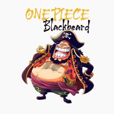 Barba Negra Pirata chibi, cartoonish style