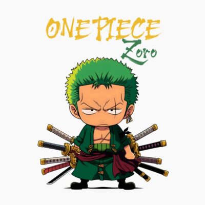 Espadachín pirata chibi, cartoonish style